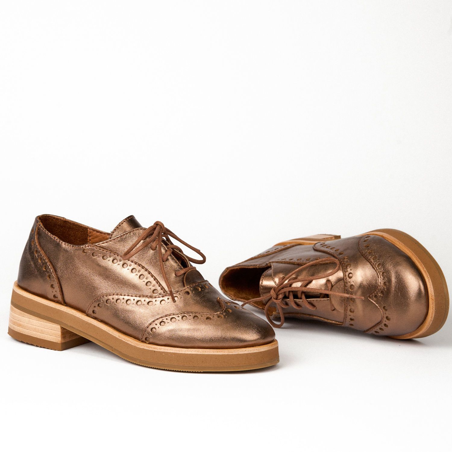 ZAPATO POPI bronce 36