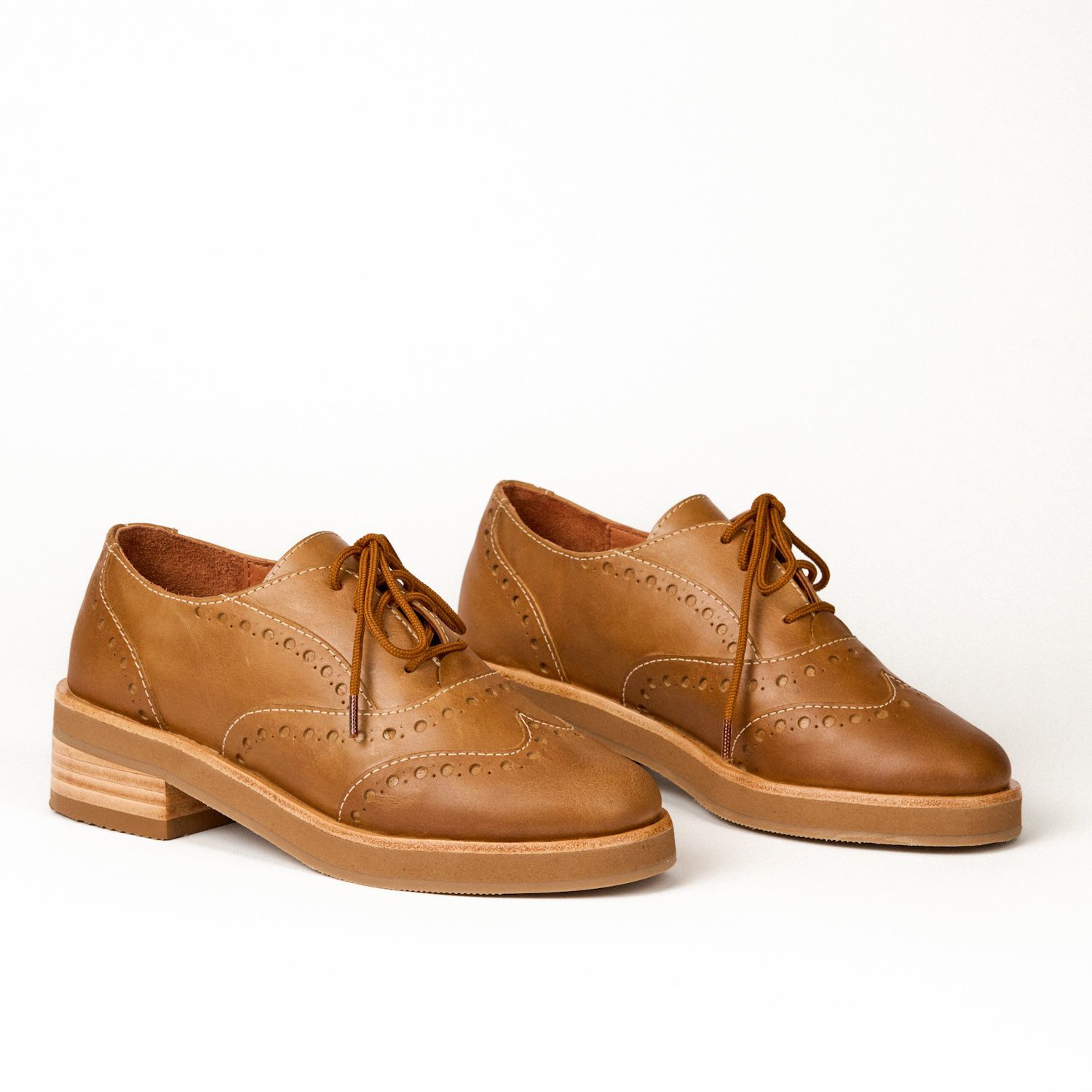 ZAPATO POPI camel 40