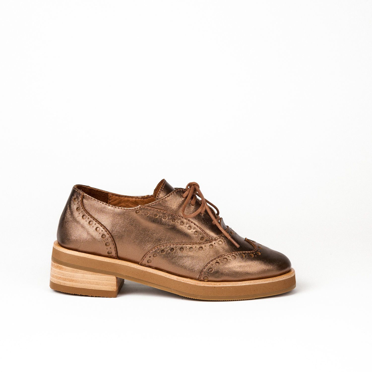 ZAPATO POPI bronce 36